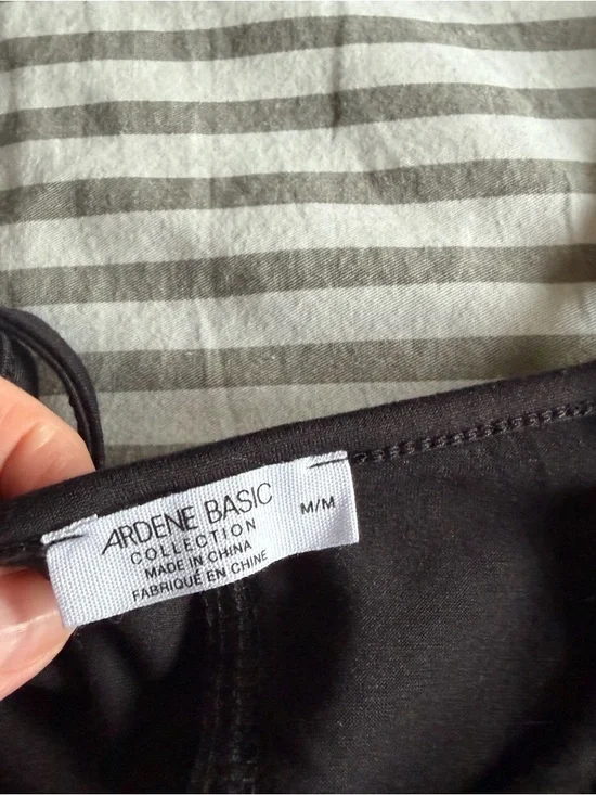 Ardene Black Sleeveless Romper with Thin Straps - Picture 2 of 2